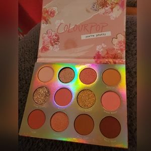 Colourpop sweet talk palette. Looks new but maybe swatched